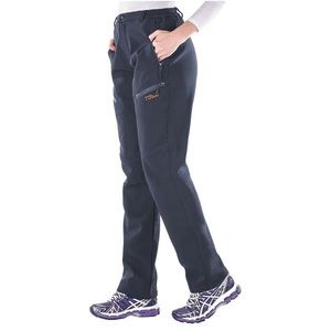 Nonwe Women's OutdoorWater-Resistant Warmth Fleece Lined Climbing Ski Snow Pants